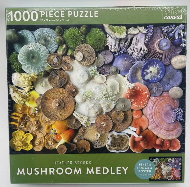 Mushroom Medley 1000 Piece Puzzle