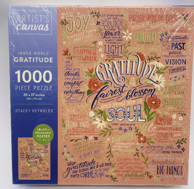 Inner World Gratitude 1000 Piece Puzzle