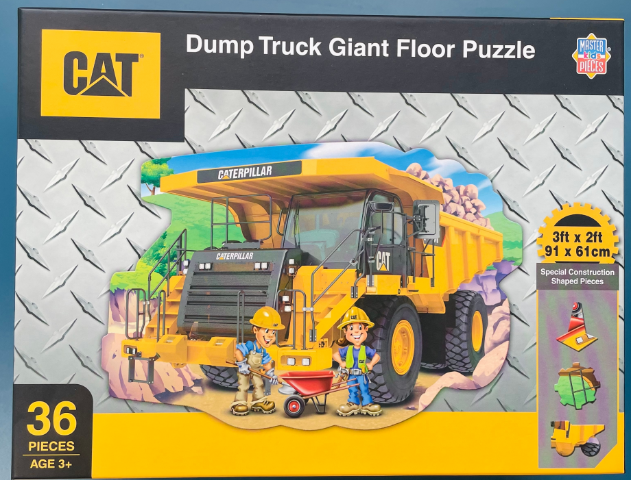 Dump Truck Giant Floor Puzzle 36 Pieces