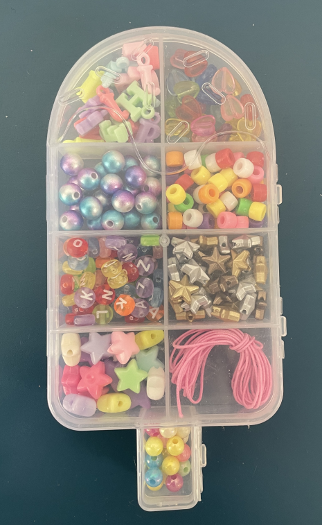 DIY Beads Craft- Ice cream shaped box