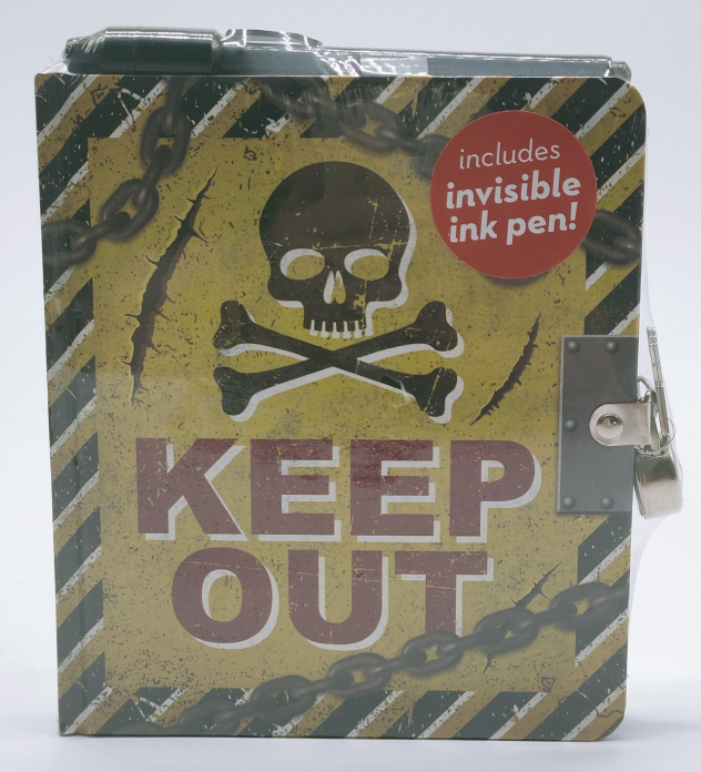 Keep Out Invisible Ink Diary