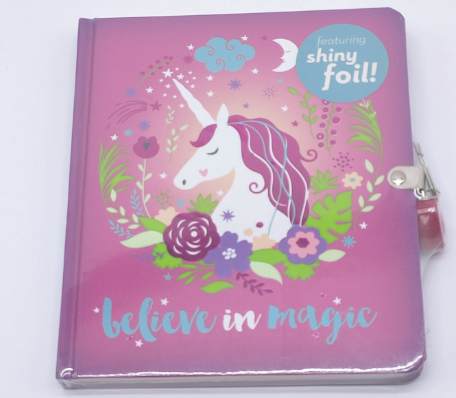 Unicorn Foil Diary