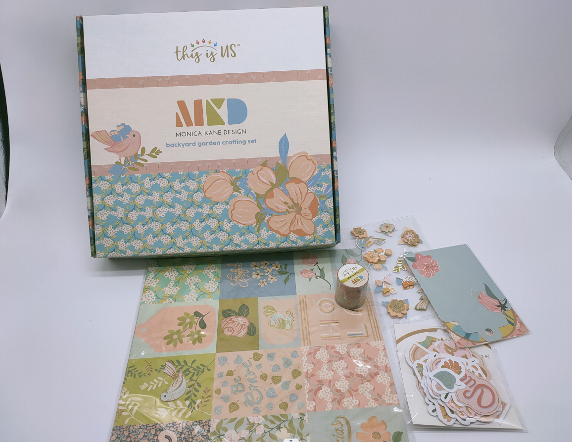 Papercrafting Kit- Monica Kane Floral