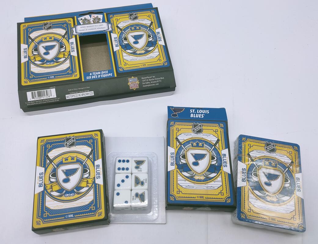 HEROIC WARRIOR FACE CARDS-BLUES