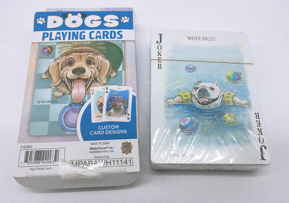 Dogs Playing Cards