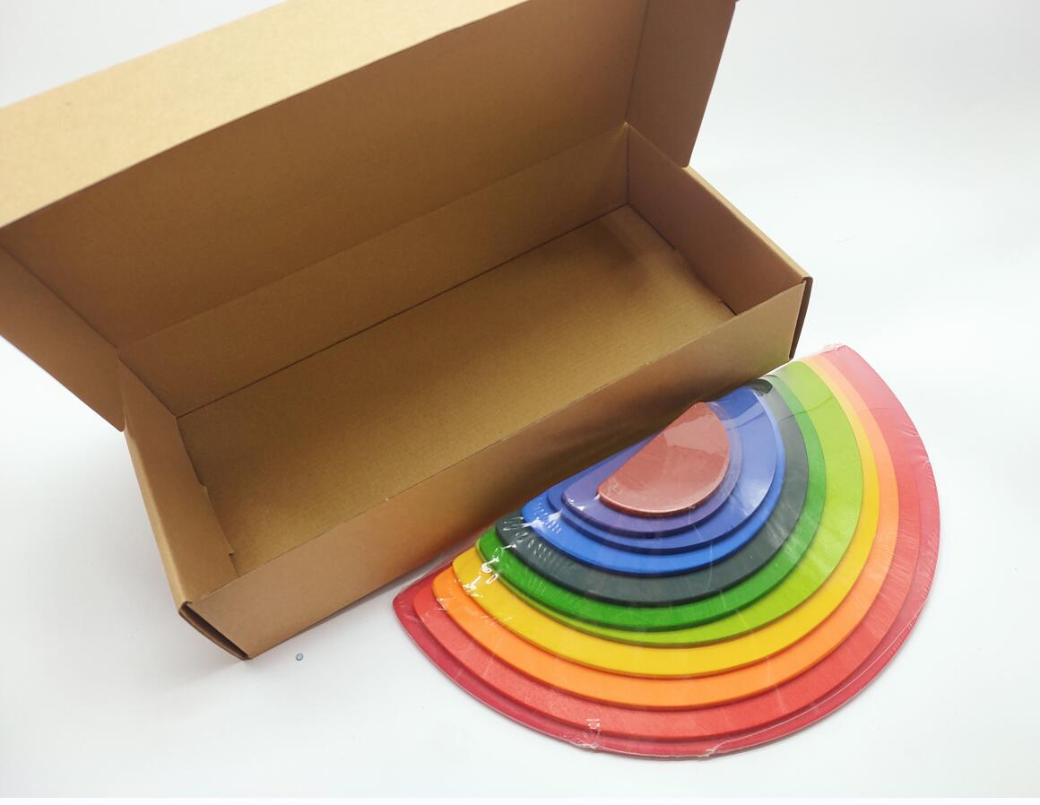 Wooden Toy Rainbow Board