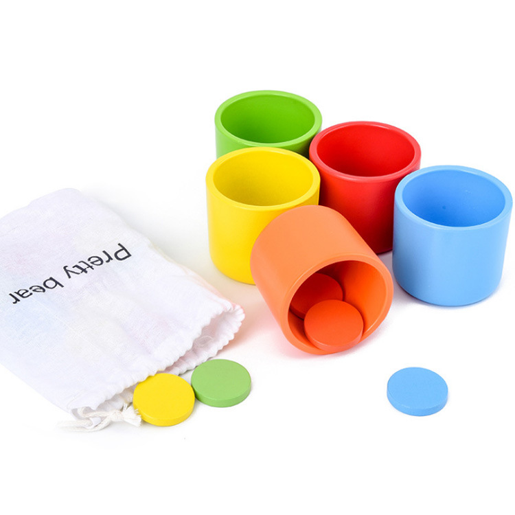 Wooden Toy Classification Cup