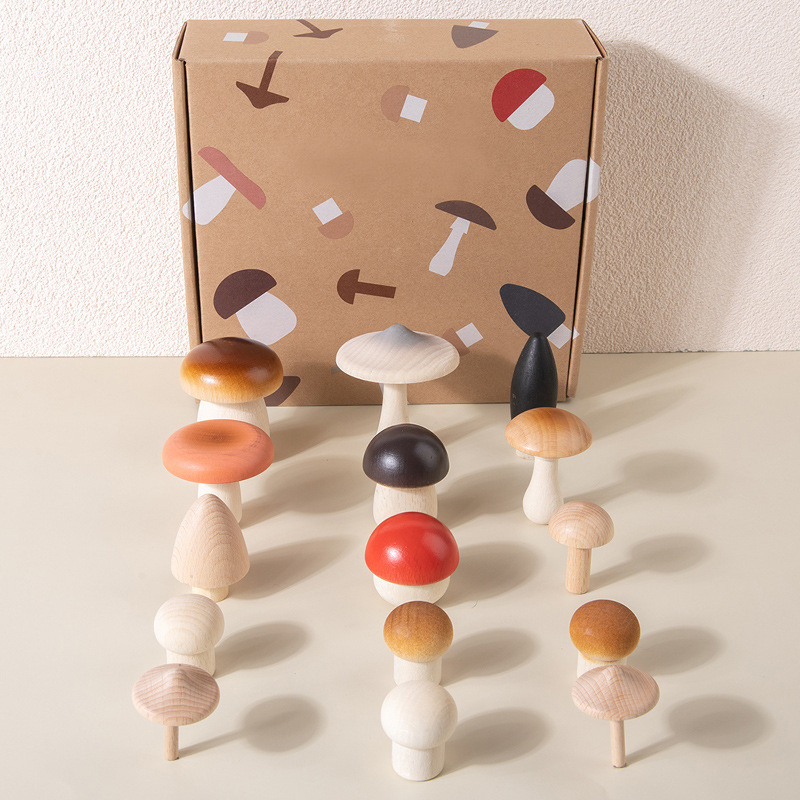 Wooden Simulation Mushroom Game