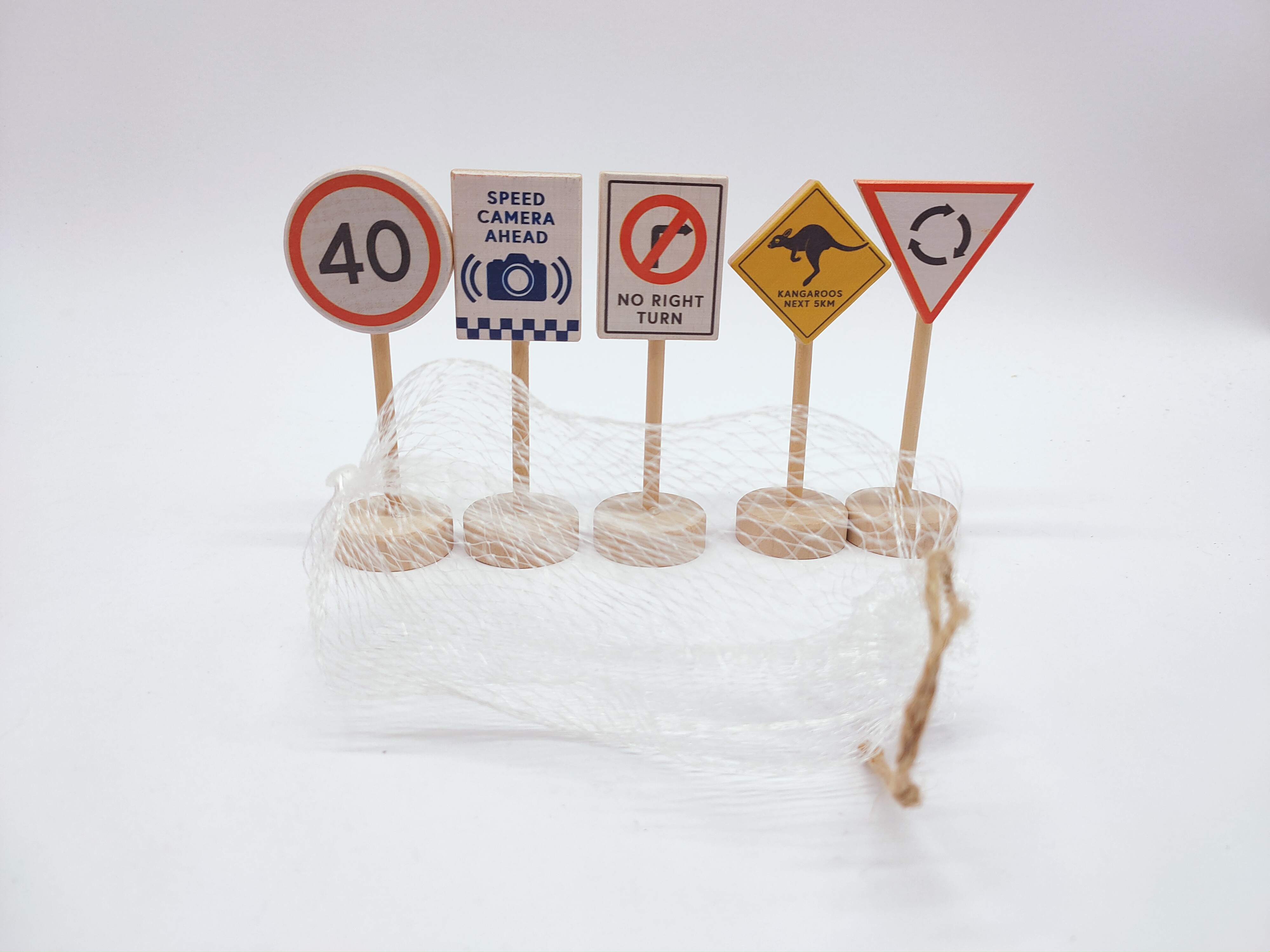 Wooden Road Signs