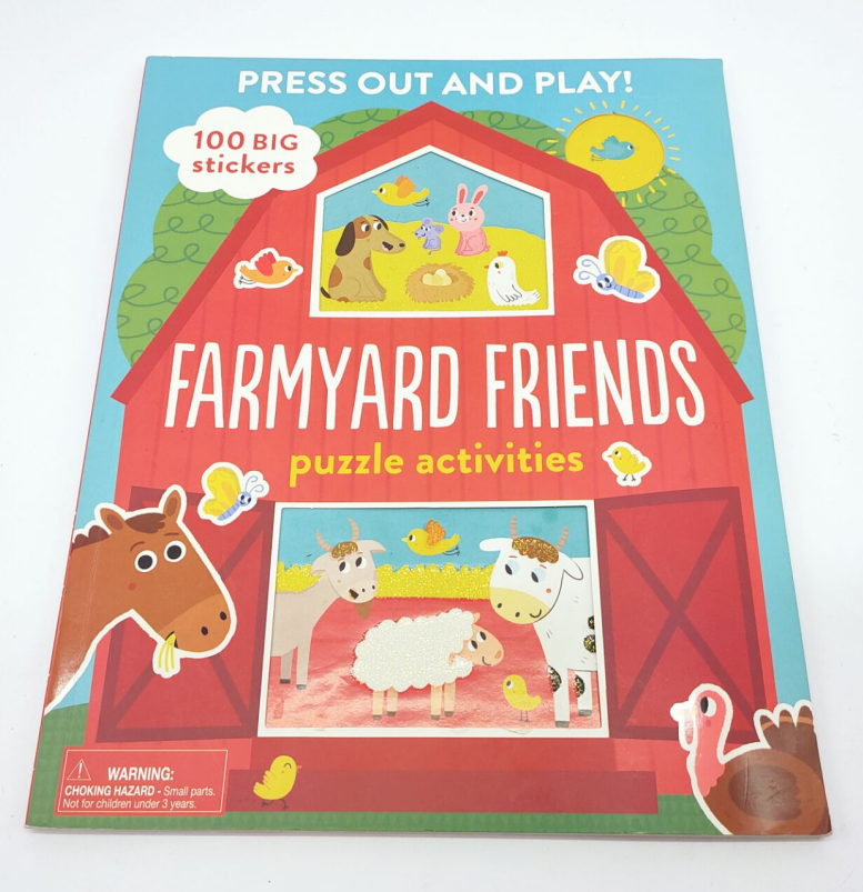 FARMYARD FRIENDS puzzle activities