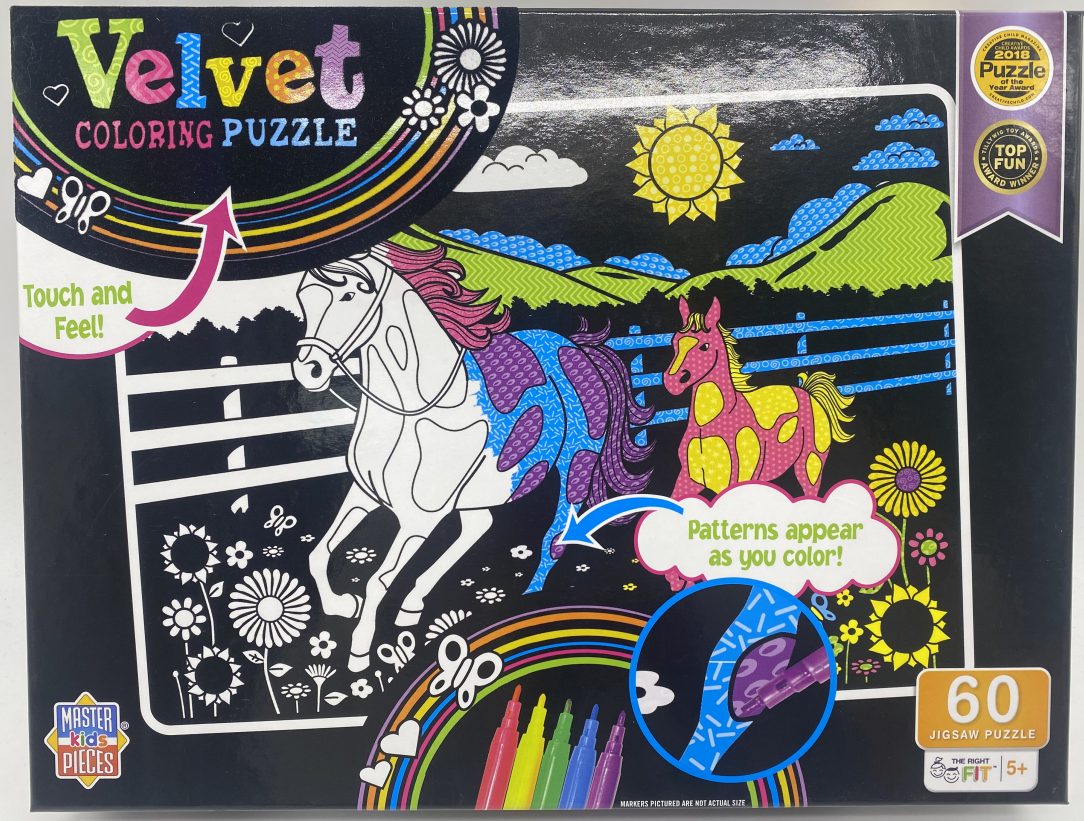 Velvet Coloring Puzzle