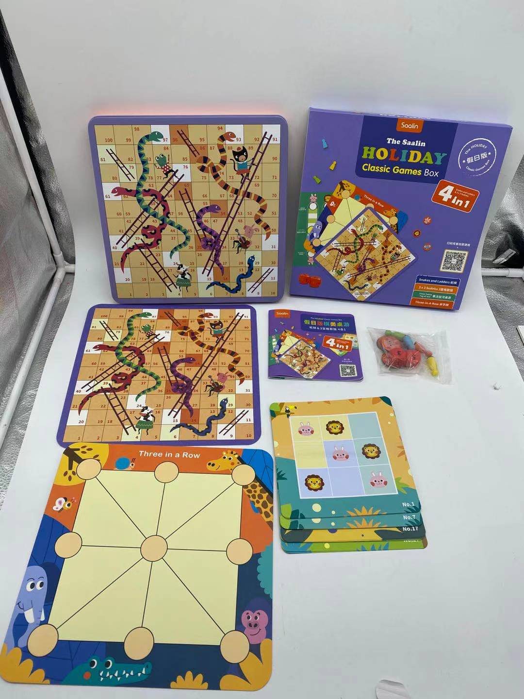 The Saalin Holiday Classic Games Box