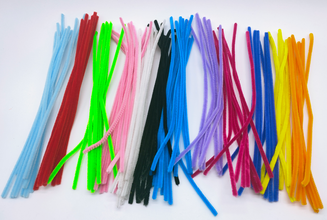 DIY Fuzzy Twist Sticks