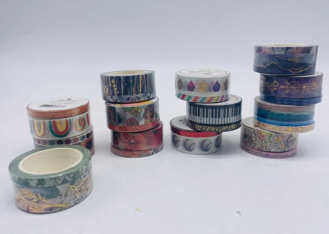 Hot-Stamped Washi Tape