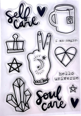 Clear stamp